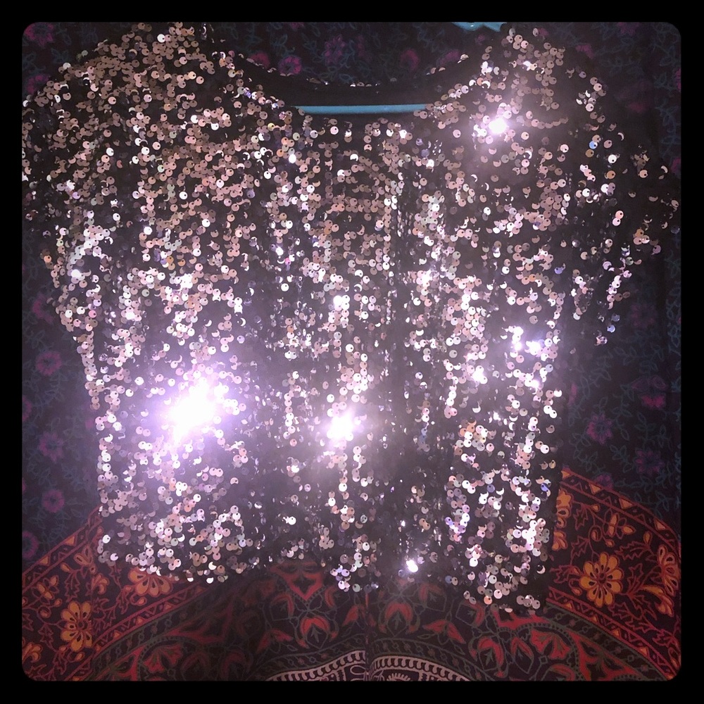 Sequins top
